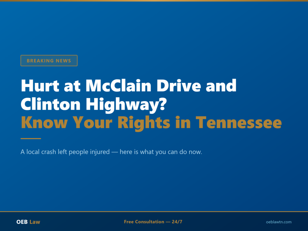 Knoxville Personal Injury Attorneys | OEB Law